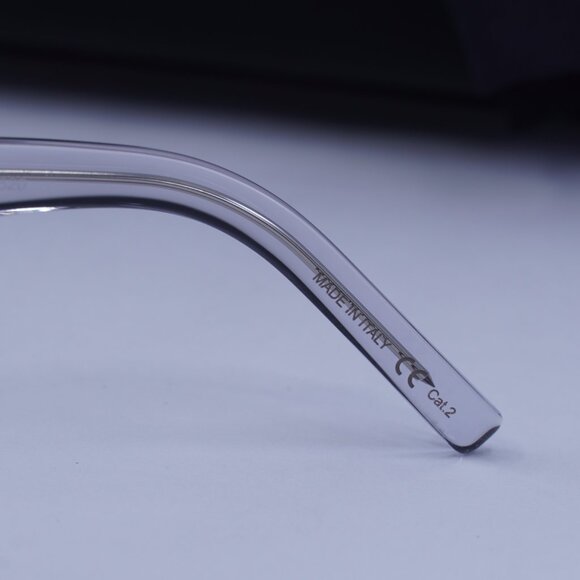 Saint Laurent SL461 BETTY 013 Rectangle Sunglasses - Grey/Violet - Picture 7 of 12